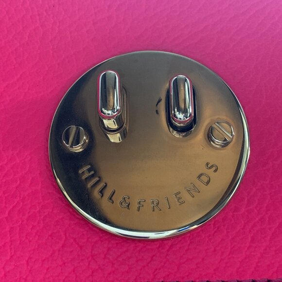 Hill and Friends Happy crossbody bag in Hot Neon Pink. - Picture 7 of 8